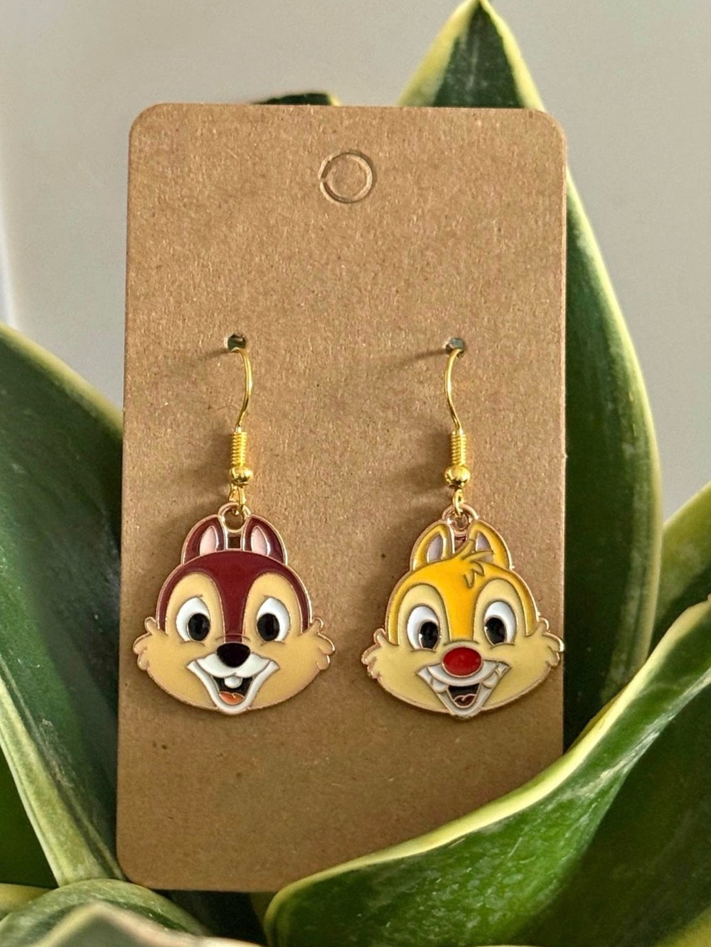 Chip ‘n’ Dale Character Drop Earrings